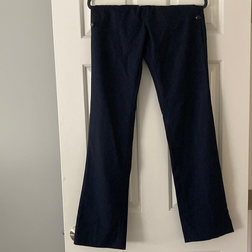 Navy Mid Rise Banana Republic Pants